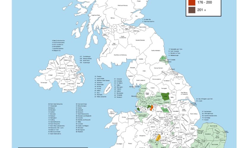 CC England BSF Map